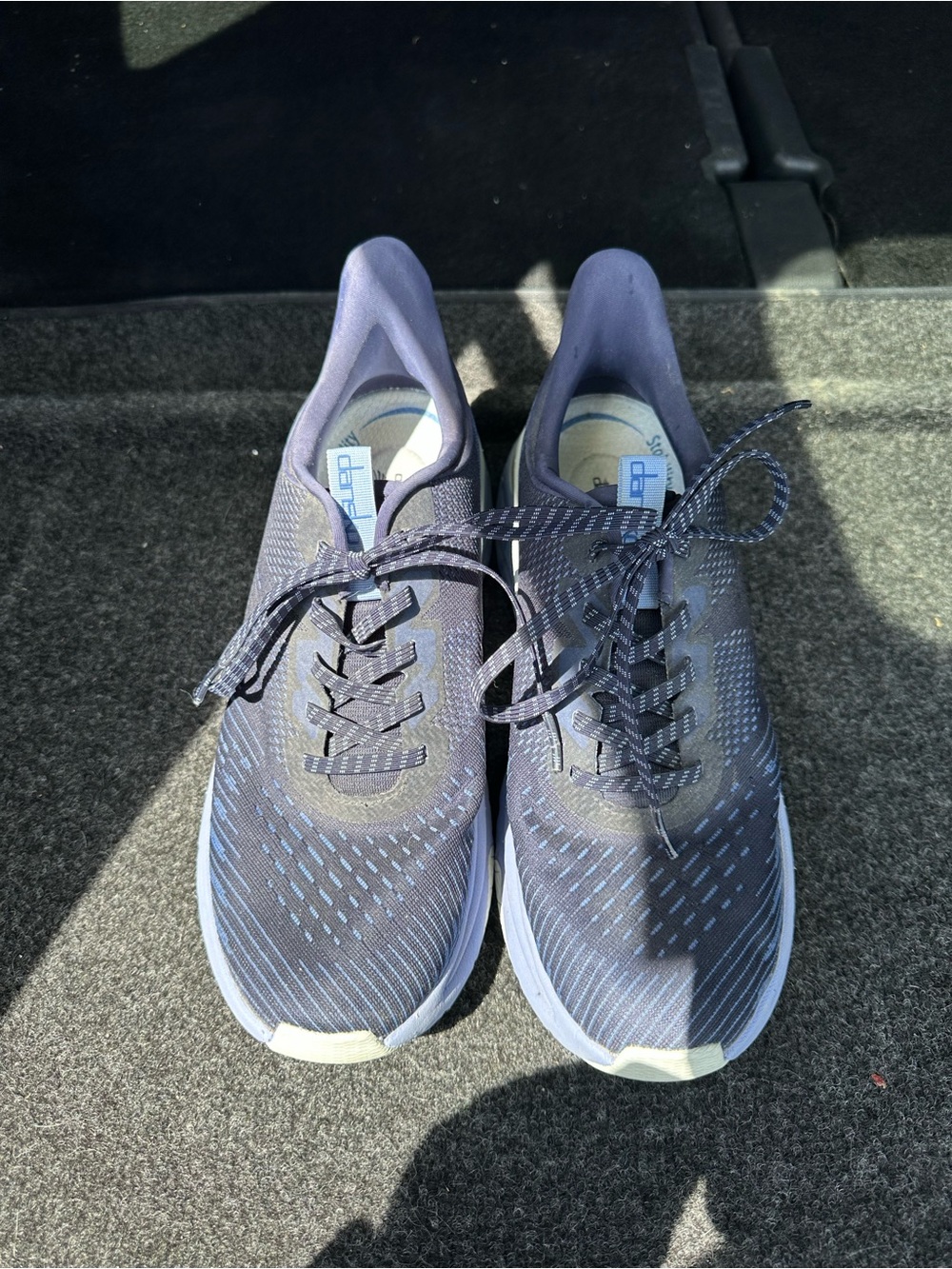 Dansko Navy and Light Blue Athletic Sneakers